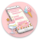 Logo of SMS Messages Ice Cream Theme android Application 